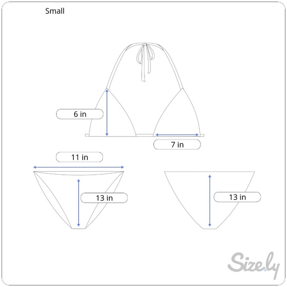 White & Black  High Waisted 2 Piece Swimsuit #1224 - Picture 5 of 5